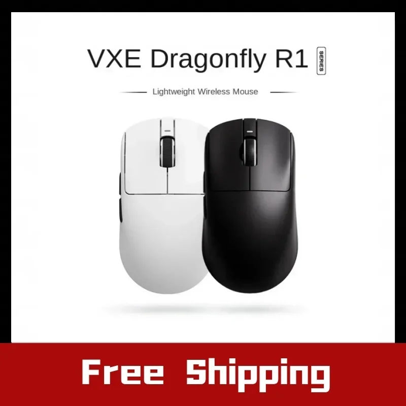 جديد VXE Dragonfly R1 Pro الاستشعار ماوس لاسلكي الشمال Paw3395 52840 2khz الذكية سرعة X تأخير منخفض مكتب ألعاب الكمبيوتر ماوس الألعاب #1