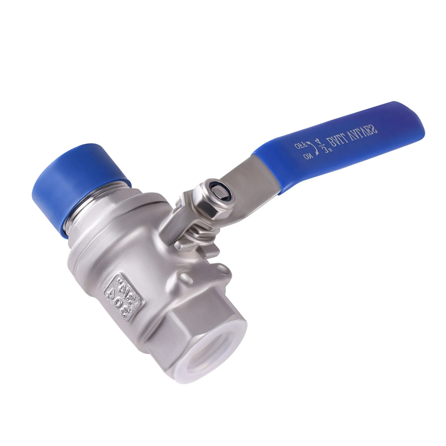 304 Stainless Steel Two Piece Ball Valve  DN20 3/4