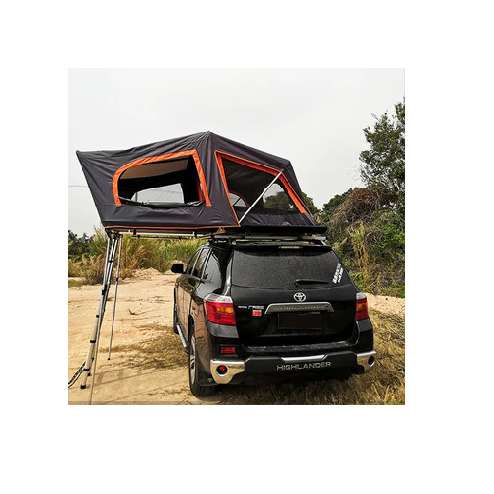 Factory Hardtop Aluminum Hard Shell Roof Top Tent 3-4 Person China Of Car