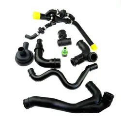 8Pcs 1.8T Crankcase Breather Hose Pipe Valve Kit for A3 A4 A6 TT Bora Beetle Passat Ibiza Exeo Ooctavia Superb 058 133 753D