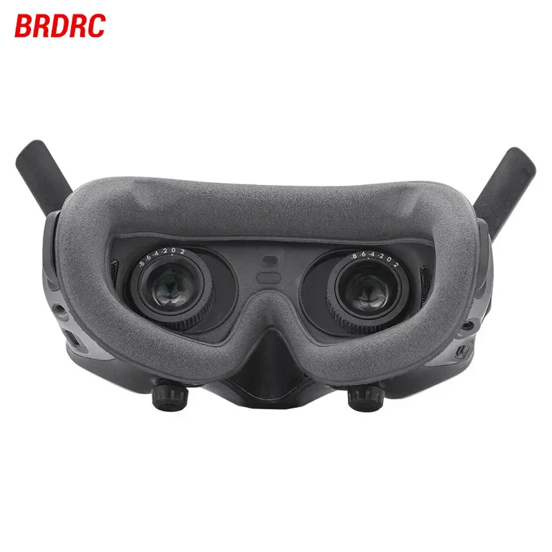 BRDRC Eye Pad per DJI Goggles 2 Copertura in schiuma morbida Maschera per gli occhi protettiva per la luce Sostituzione della copertura delicata