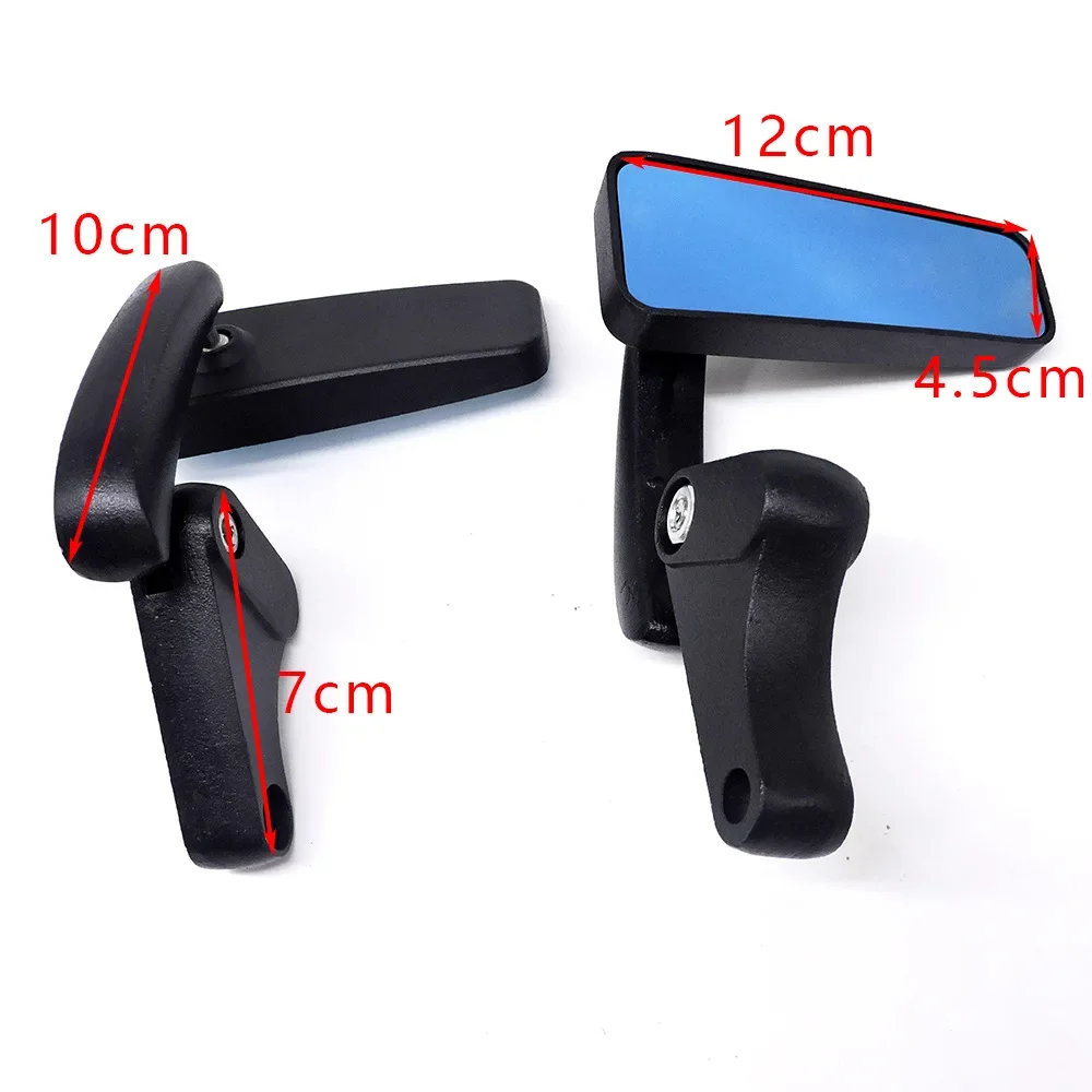 Motorcycle rearview mirror personality modification universal retro reversing auxiliary mirror electric scooter mirror