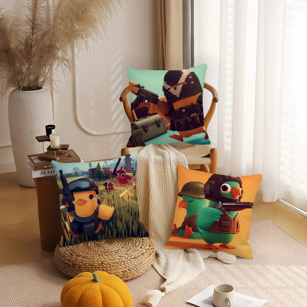 لعبة الهروب الإلكتروني من Duckov كيس وسادة ديكور المنزل غطاء وسادة مناسب لغرفة النوم وأريكة مكتب السيارة #3