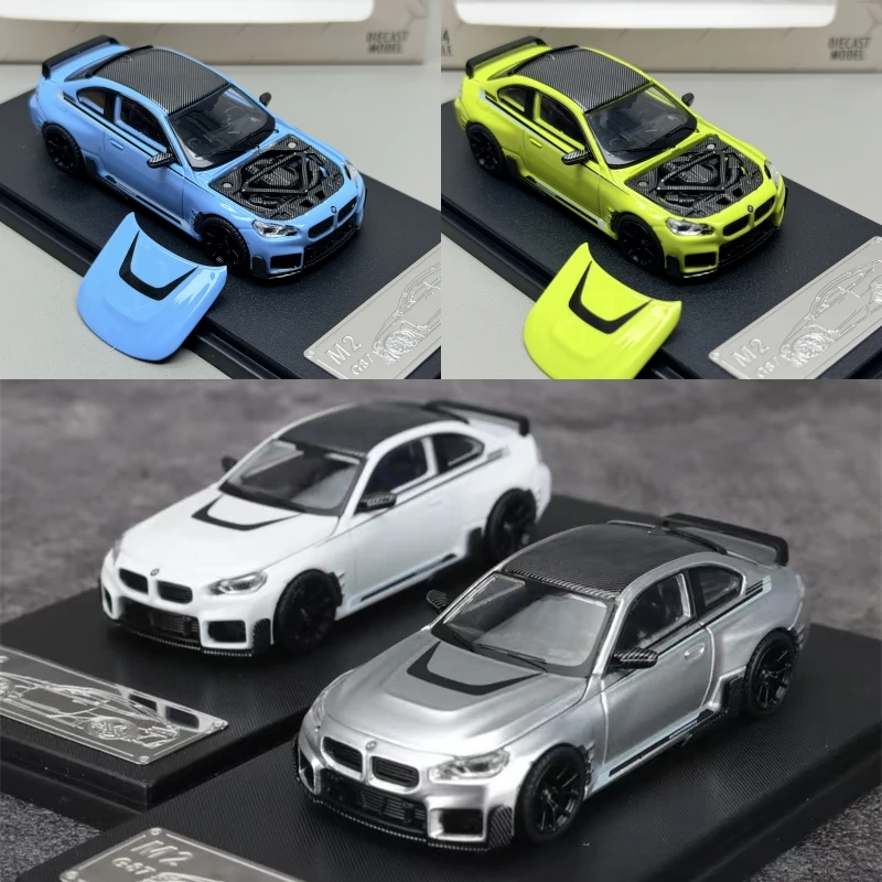 

Fei xiang FX 1:64 M2 Coupe Silver Limited500 Diecast Model Car