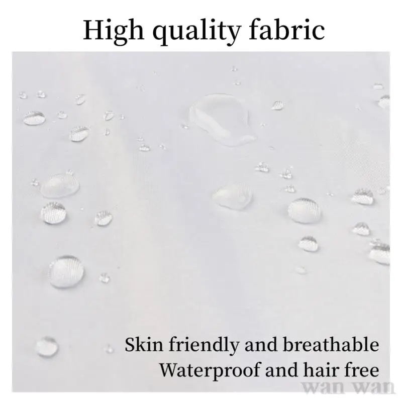 Hair Salon Work Clothes Barber Shop Wai Cloth Hairdresser Assistant Apron Pet Shop Waterproof Uniform Non Stick Hair Robe