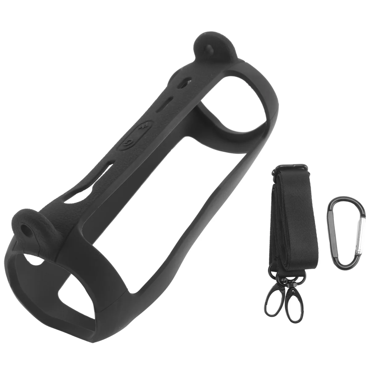 

A003 For Flip 6 Case Cover Audio Storage Bag with Shoulder Strap Carabiner Travel Carrying Protective Storage Bag