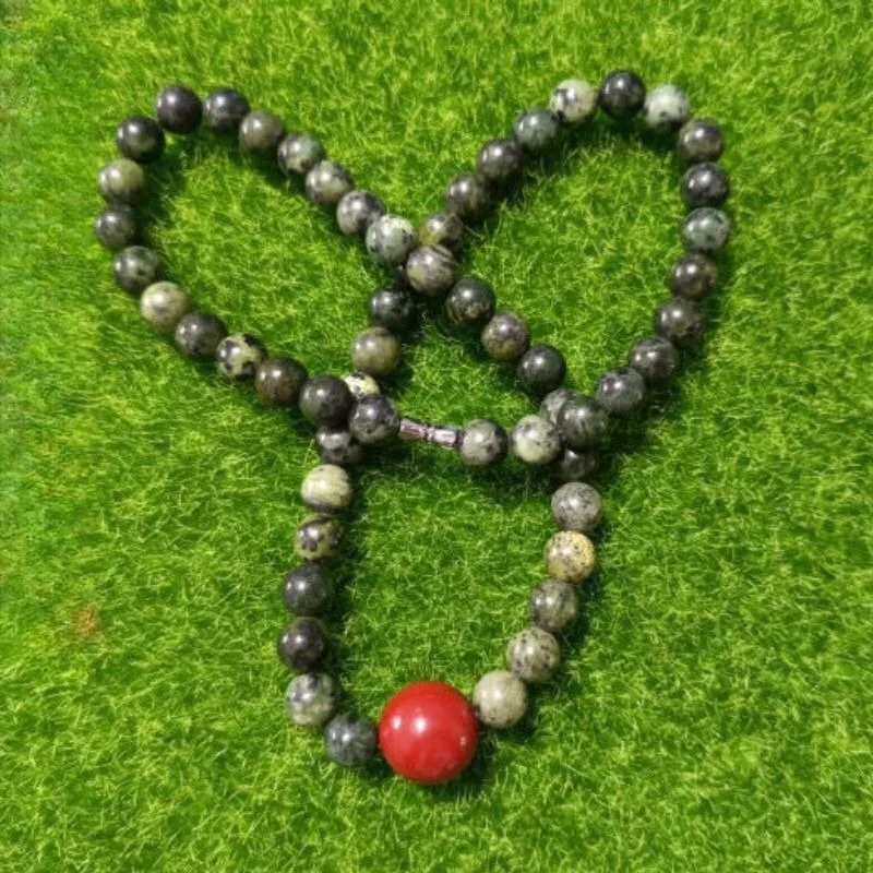 

Ожерелье из натурального медицинского камня, женские изысканные ретро и универсальные модные украшения, новинка