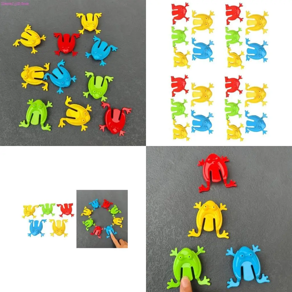 

D0JC Kids Funny Jumping Leaping Interactive Colorful Educational Toy Launching Toy Funny Colorful Toy