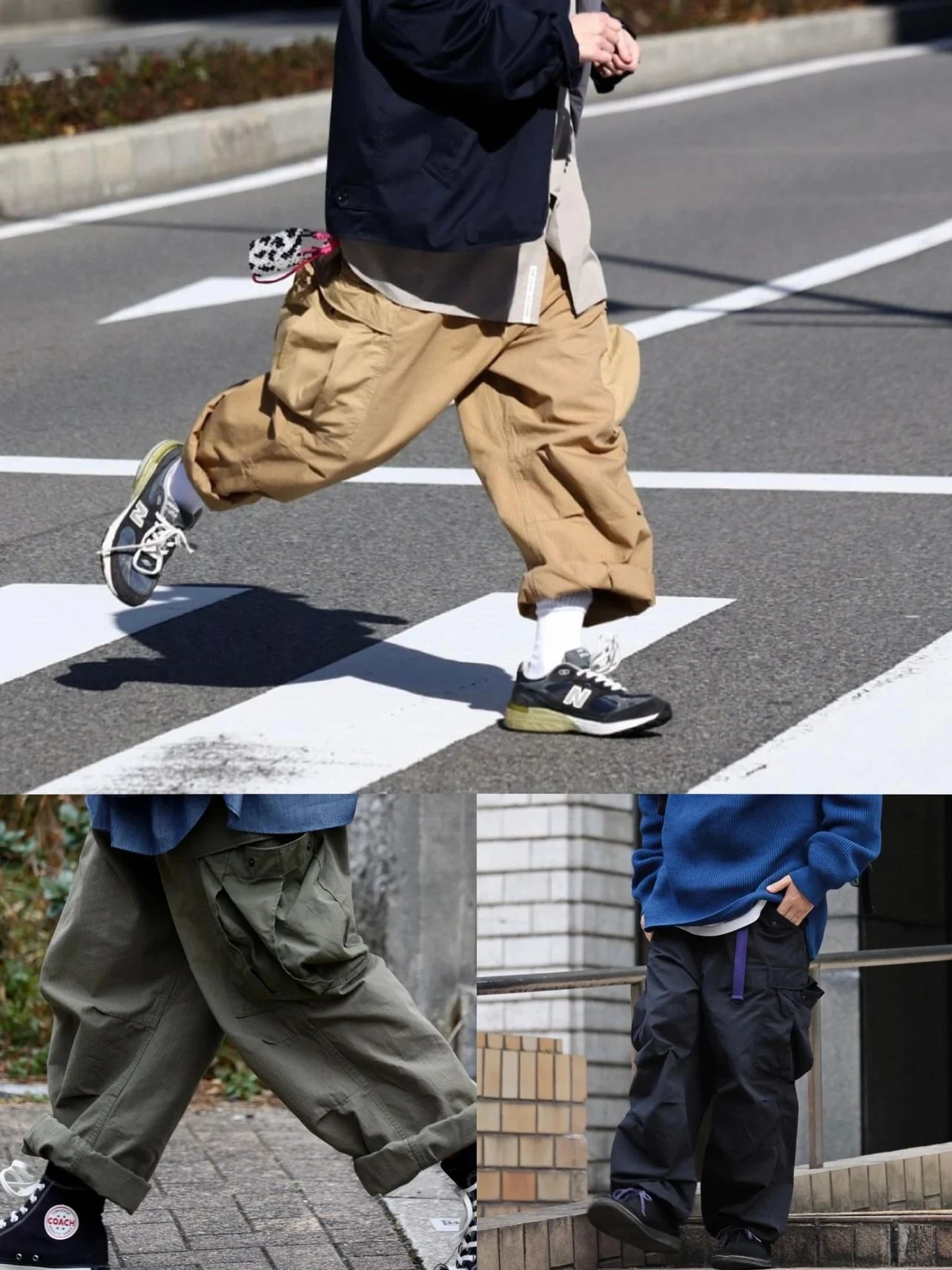 NANCA M5 Loose Casual Pants with Large Pockets Workwear Military Sle Long Trousers for Men Autumn Season Fashion Trend