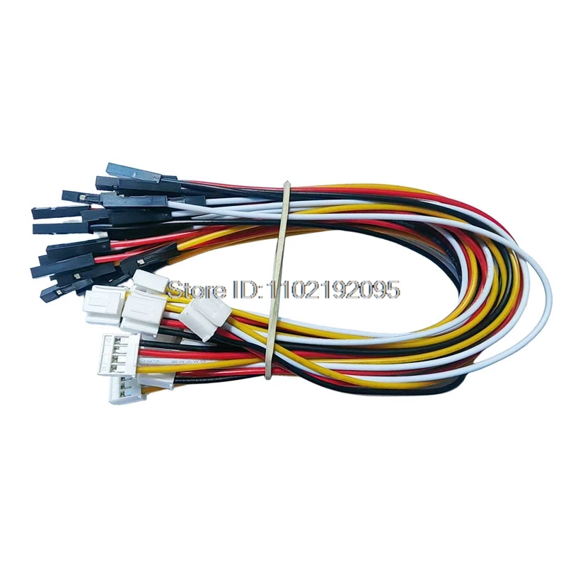 24AWG 20CM Grove connectors 4 pin Female Jumper to Grove Conversion Cable Grove side buckled 4 Grove I2C Cable Assemblies