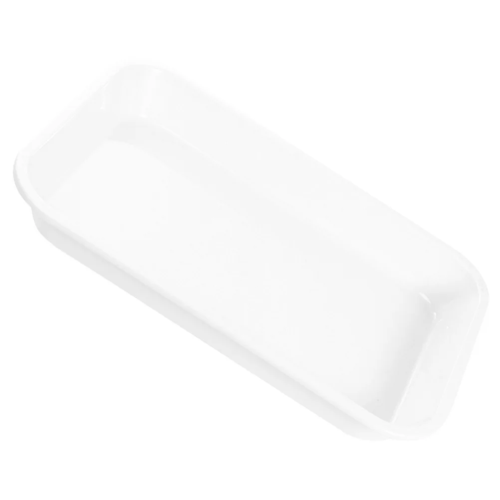 

Поднос для сервировки фруктов из меламина, прямоугольная тарелка, гладкая поверхность, идеально подходит для конфет, закусок, орехов, посуды, декоративный поднос