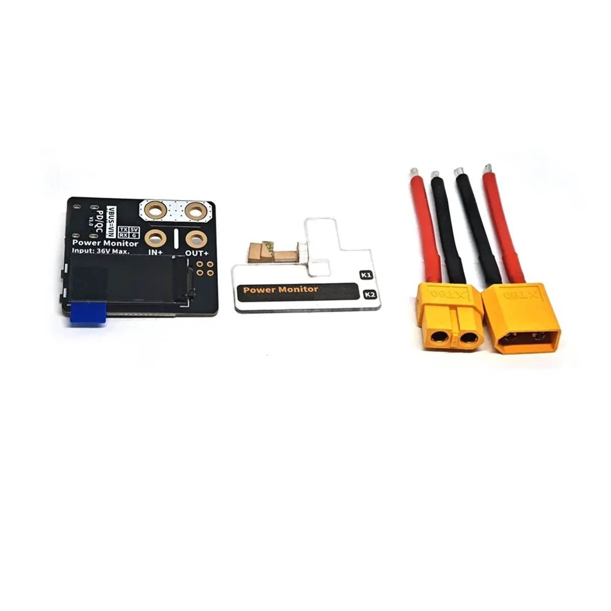 A14M Power Monitor DC Monitor Voltage Current Meter 36V 10A Uart PD QC