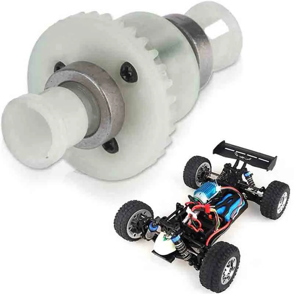 مجموعة تروس تفاضلية لسيارة تحكم عن بعد ، من من من نوع pxoys ، من نوع RC ، بجهاز تحكم عن بعد ، بجهاز تحكم عن بعد عالي السرعة