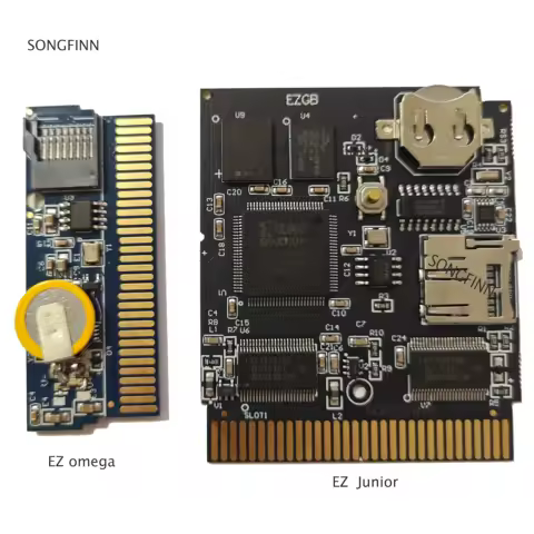 Superior 800 in 1 EZ 16 32 Bit Video Game Card Omega Junior Real-Time Clock RTC 8GB/16GB/32GB Battery Save