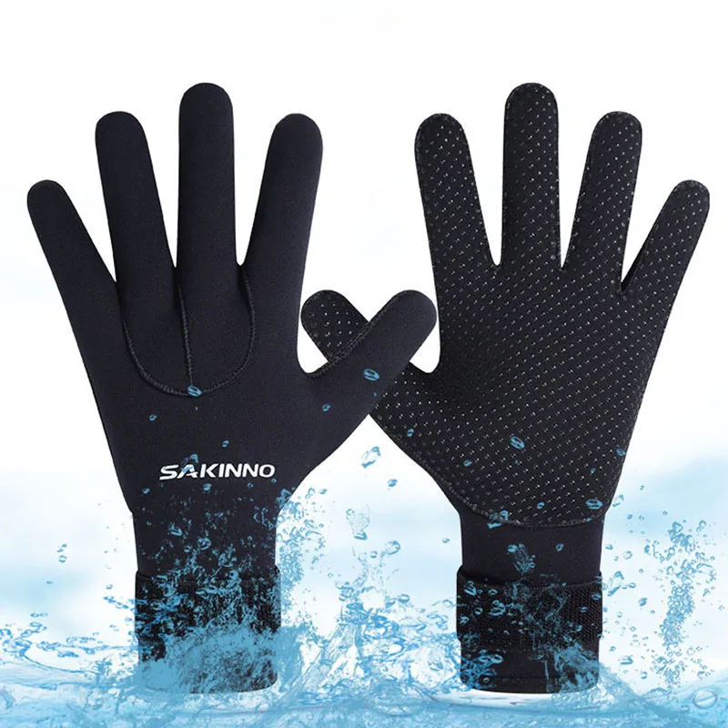 

5MM Neoprene Women Men Wetsuit Gloves Scuba Equipment Spearfishing Free Dive Fishing Wear-Resistant Non-Slip Glove