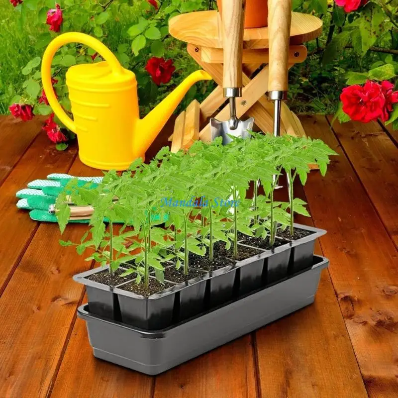 U2JC 8Pcs Watering Capillary Mat Reusable Automatic Plant Watering Mat Breathable