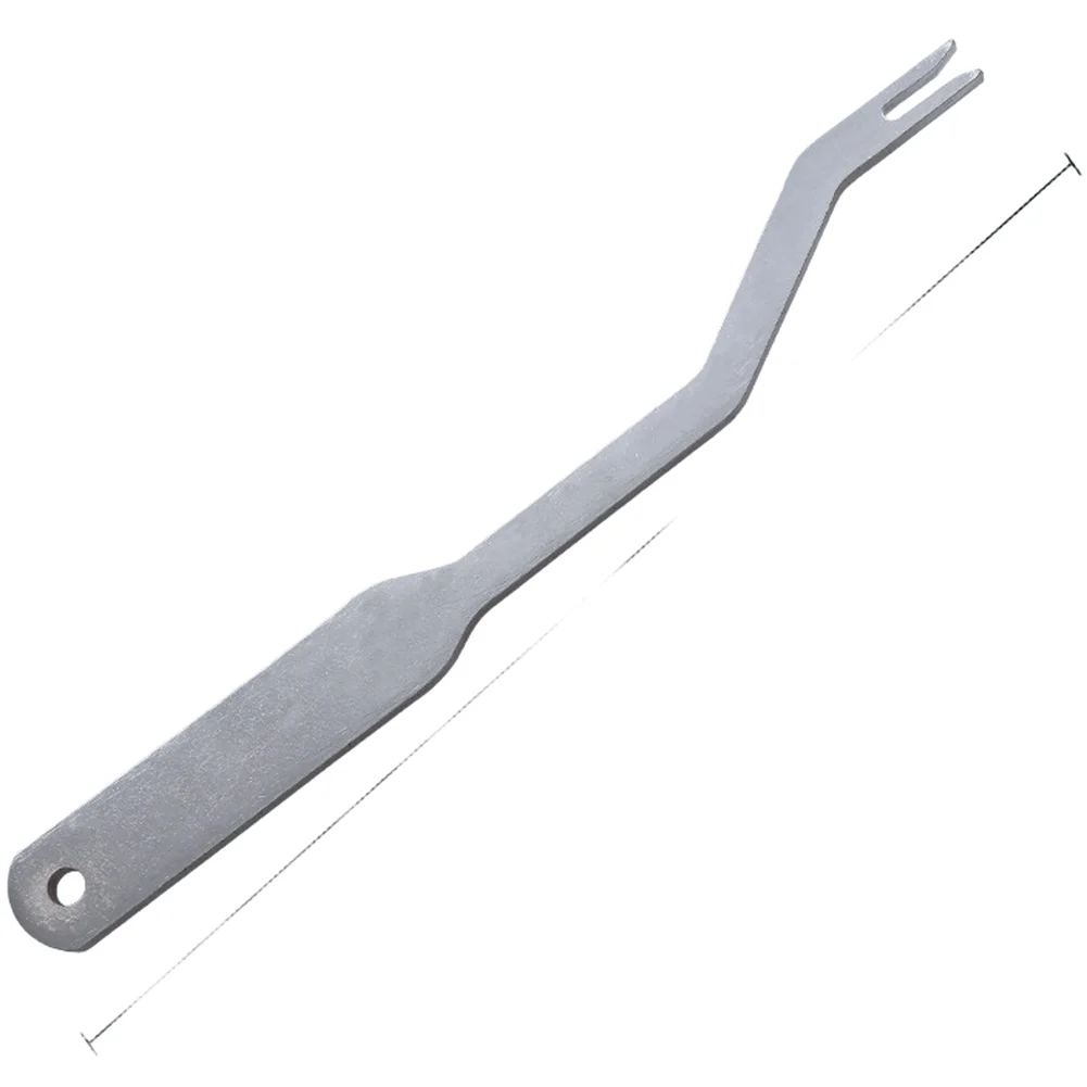 Roof Trim Remover Sun Visor Tool Angled Insertion Stainless Steel Extended Head Design Non Slip Ergonomic Handle Tool