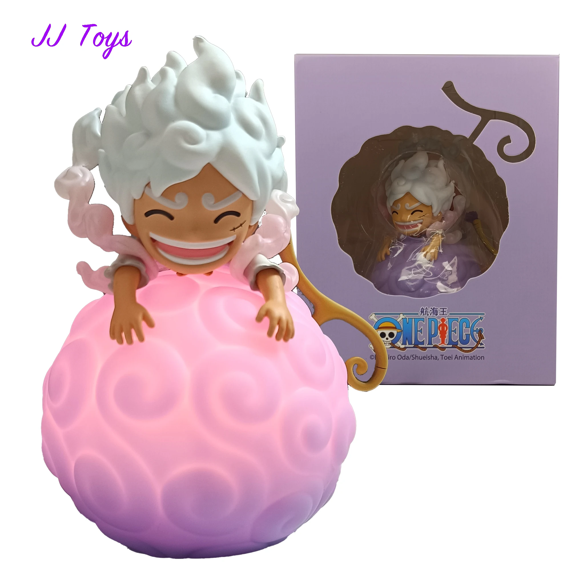 

12cm One Piece Anime Figures Devil Fruit Luffy Action Figure Statue Model Doll Collection Toys Gifts