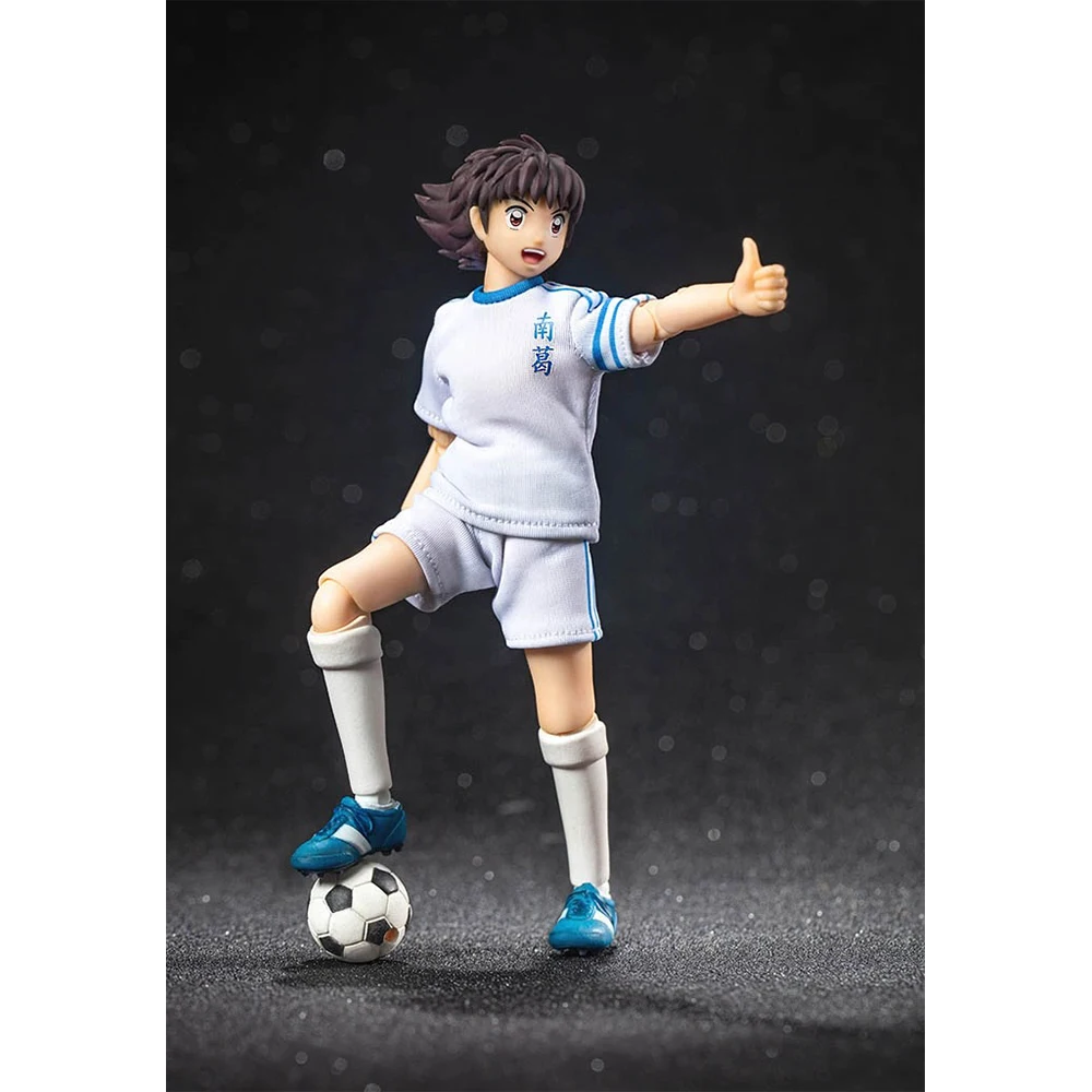 Genuine Captain Tsubasa Ozora SHF Action Figures Childhood Anime Figurine Hyuga Kojiro Collection Desk Decorate Kids Toy Gifts