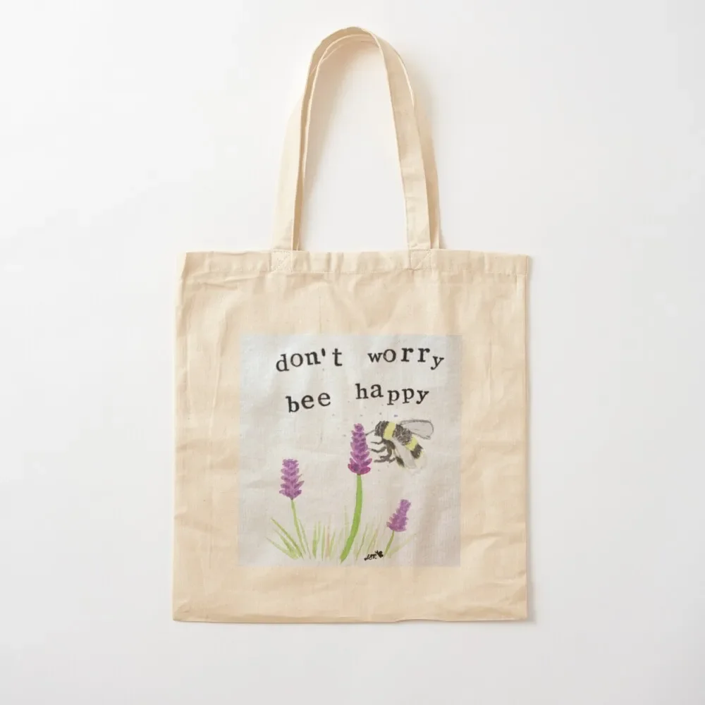 

Don't worry bee happy Tote Bag Women's handbag Customizable tote bag eco pack handbag Tote Bag