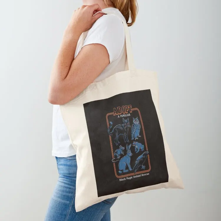 Adopt A Familiar Tote Bag reusable grocery bags reusable shopping bag Portable shopping bag