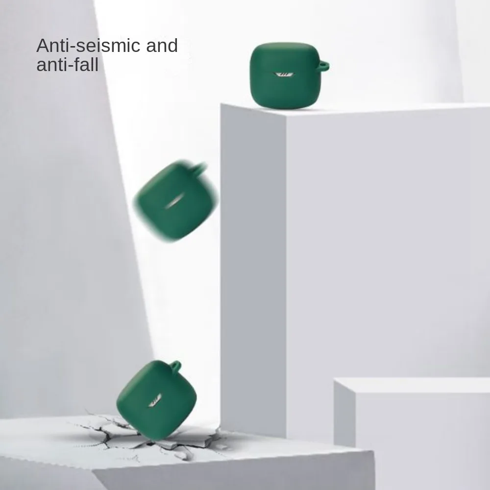 المحمولة سيليكون حقيبة سماعة الاذن الغبار لينة سماعة الغطاء الواقي للصدمات تخزين شل ل JBL TUNE FLEX المنزل/السفر