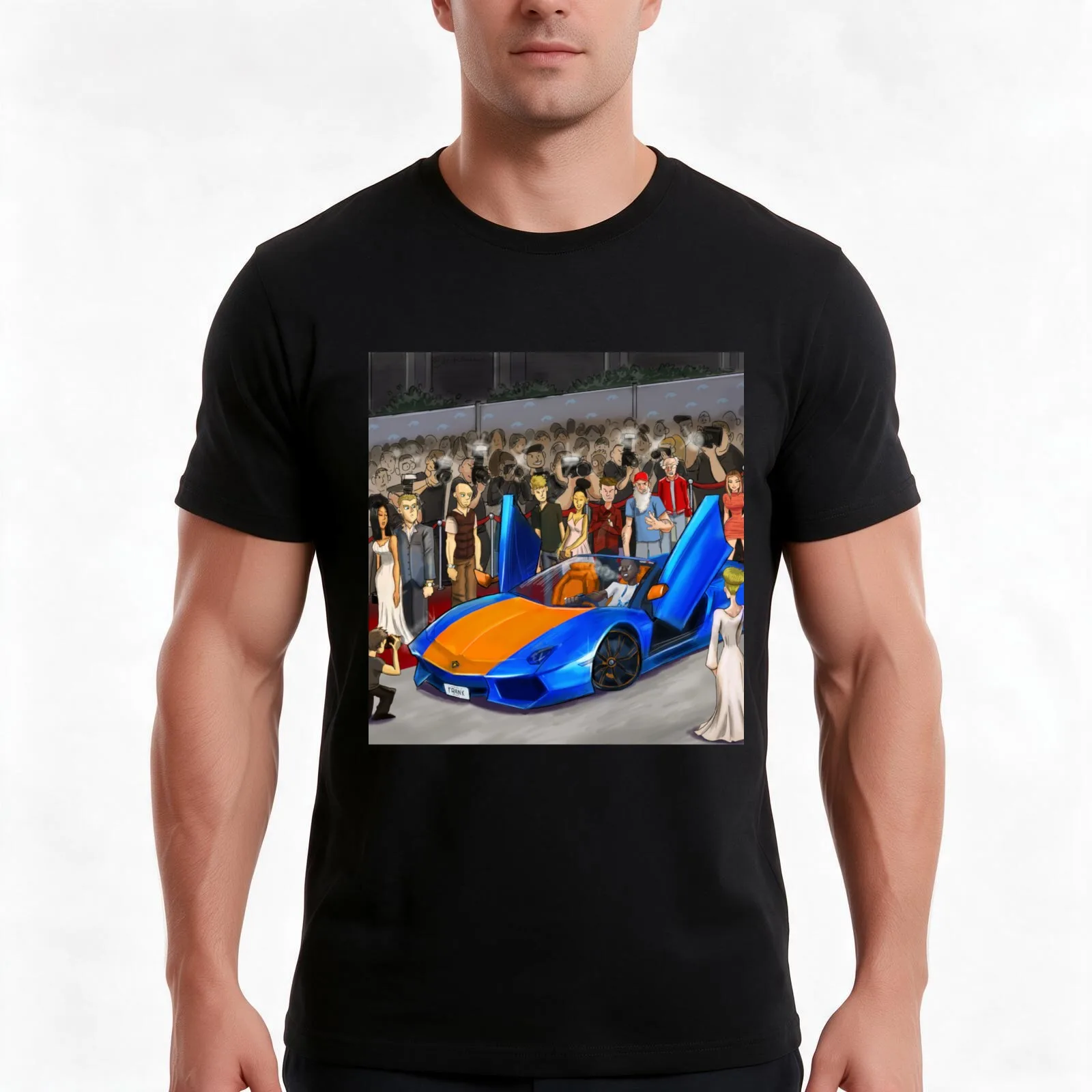 RIP YOUNG DOLPH T-Shirt, Summer Casual Cotton Tee, Oversized Streetwear Tops, Vintage Graphic Print, Loose Fit Short Sleeve