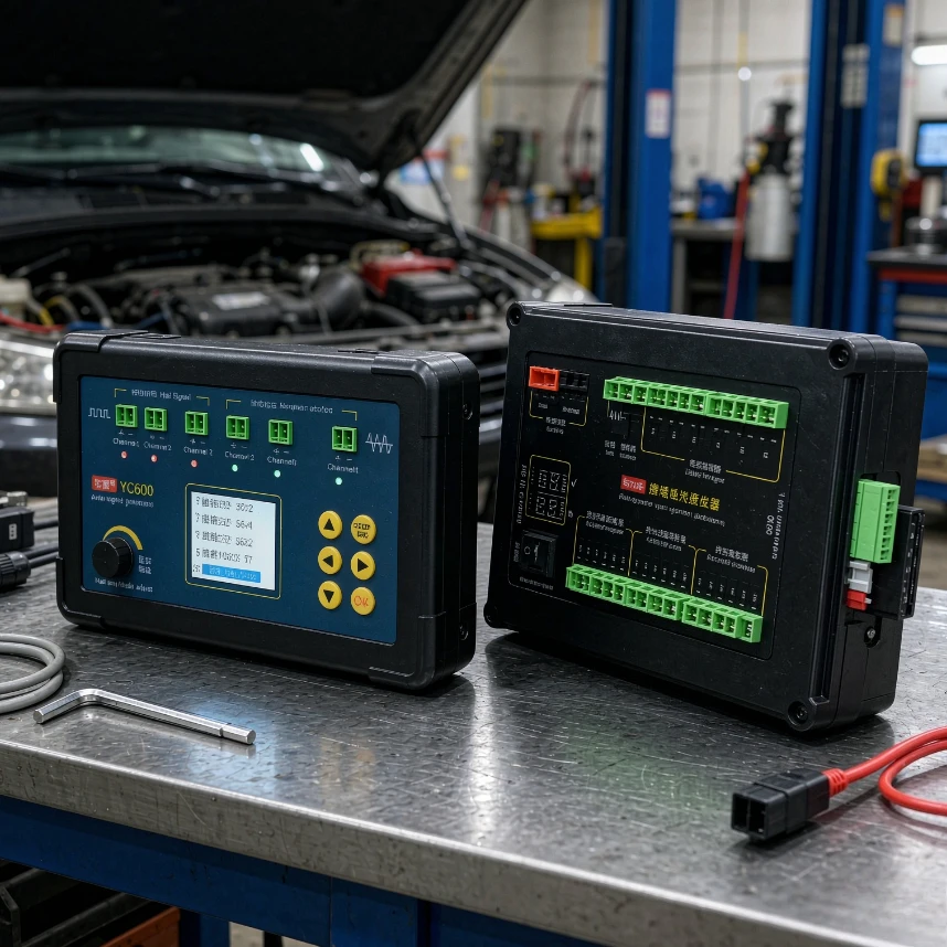 PD60+ & YC600 Engine ECU Test Repair Tool: Crankshaft Camshaft Signal Generator & Injector Ignition Simulator for Gas/Diesel NG