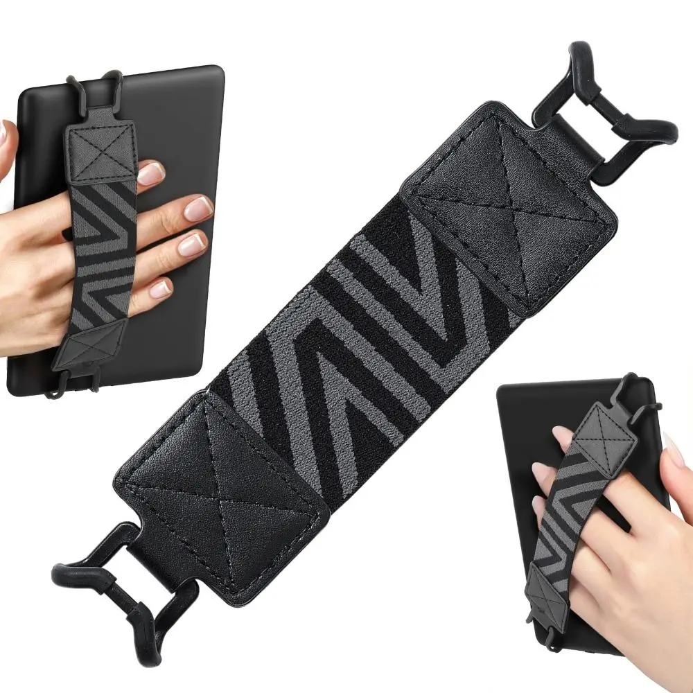 

Защитный ремешок для чтения из искусственной кожи, высокоэластичный универсальный держатель для электронных книг Kindle/Kobo/Voyaga/Lenovo/Sony 6-8 дюймов