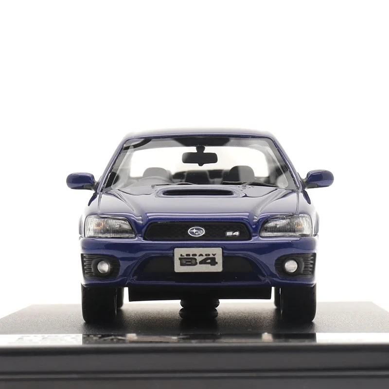 1:43 Hi-Story Modello in resina per auto Subaru Legacy B4 RSK 2001 Simulazione ad alto dettaglio Display da collezione Giocattolo regalo