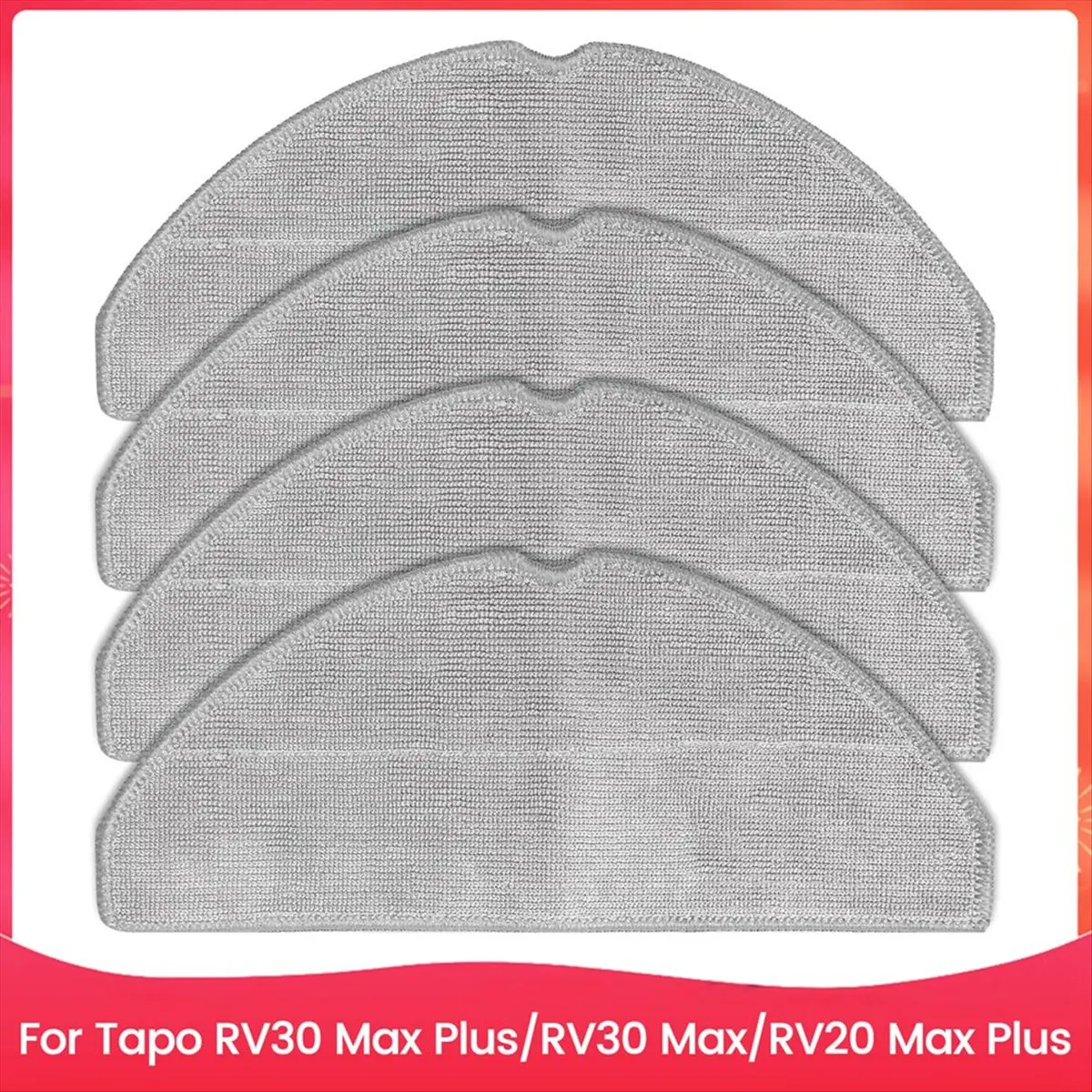 

Mop Cleaning Pad Replacement for RV30 , RV30 Max, RV20 Robot Vacuum Cleaner Accessories