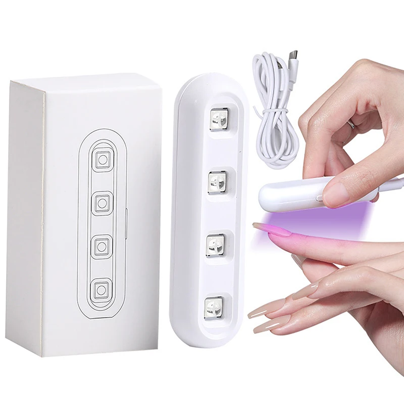 Handheld Mini Portable Two Speed Adjustment Quick Dry Machine Gel Polish Nail Dryer Lamp Manicure Tool