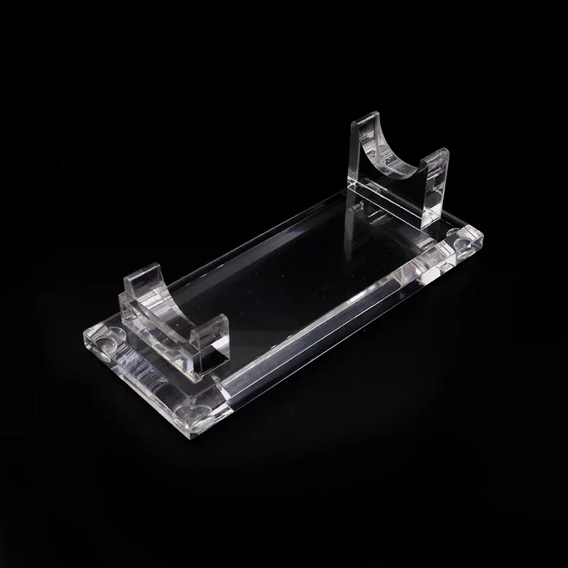 Clear Machine Pen Holder Makeup Accessories Organizer Display Bracket Stand Permanent Tray