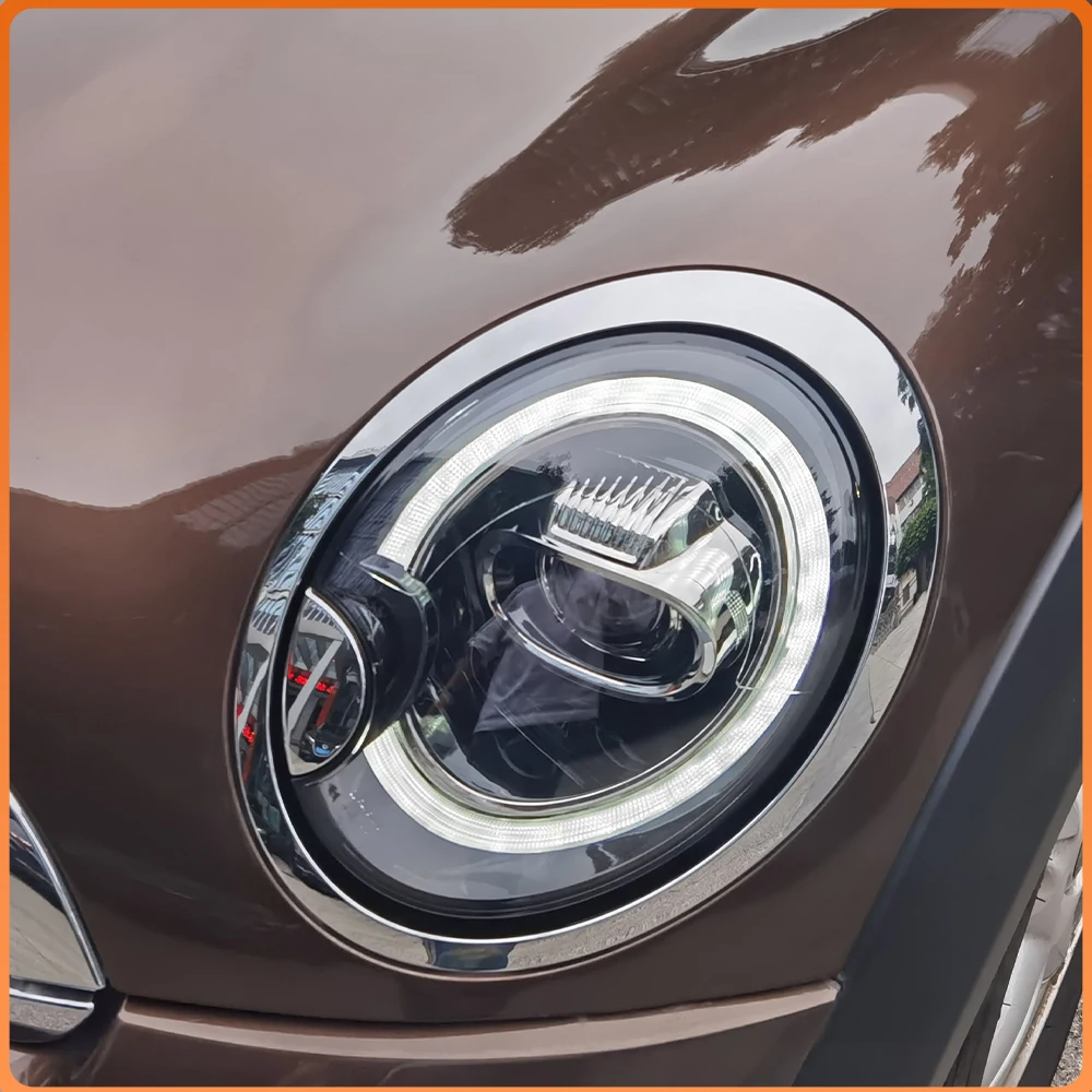 

Для MINI Cooper S R56 2007-2013: Комплект фар с LED-проекторами высокого качества, аксессуары для тюнинга передних фар автомобиля