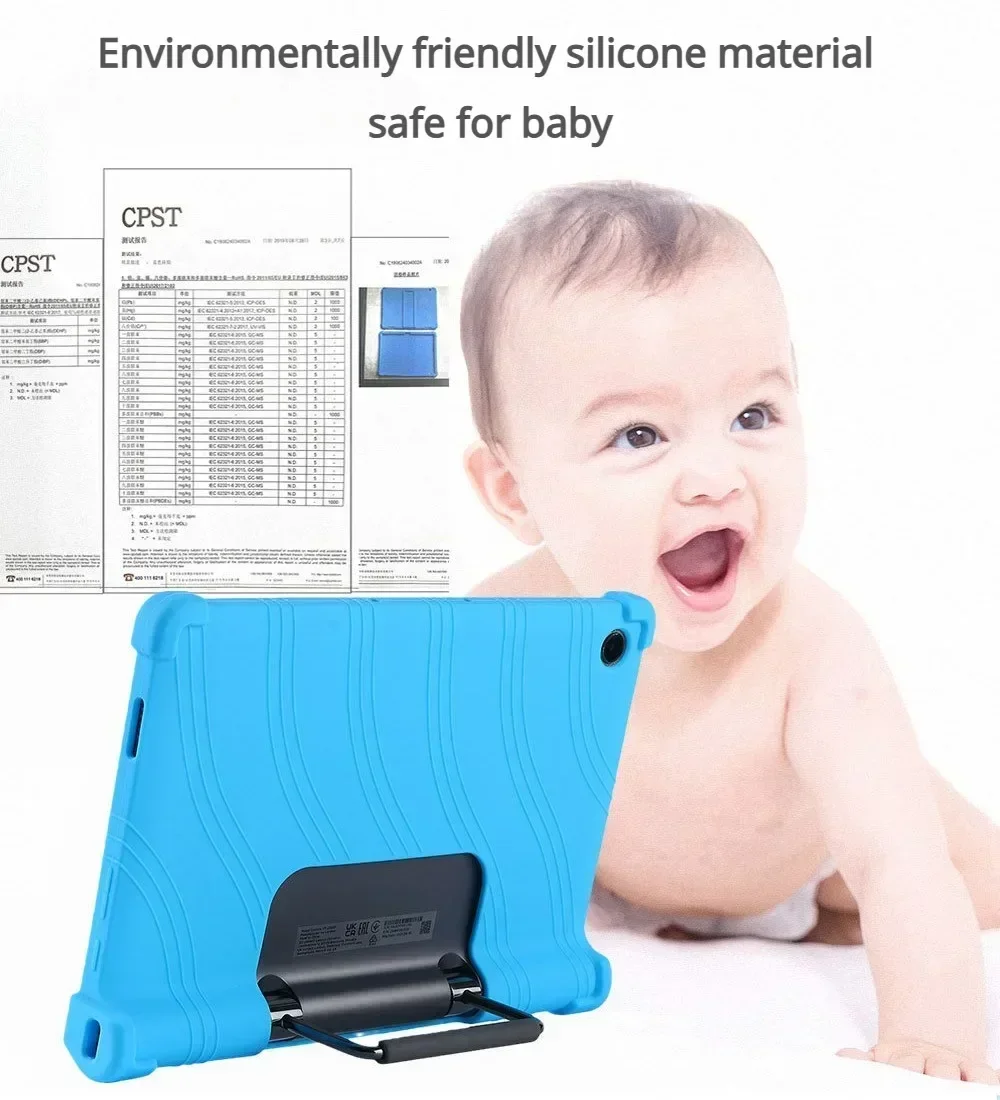 Soft Case for Lenovo Yoga Tab 11 Case Silicon Full Body Protective Shell for Yoga Tab11 2021 YT-J706F J706N J706X Cover Tablet