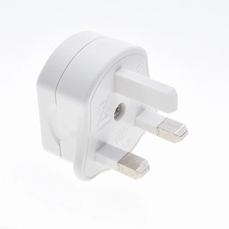 1pcs/lot BX-7S Hong Kong GB two-pin 2-plug to British standard power converter British standard 3-plug conversion plug