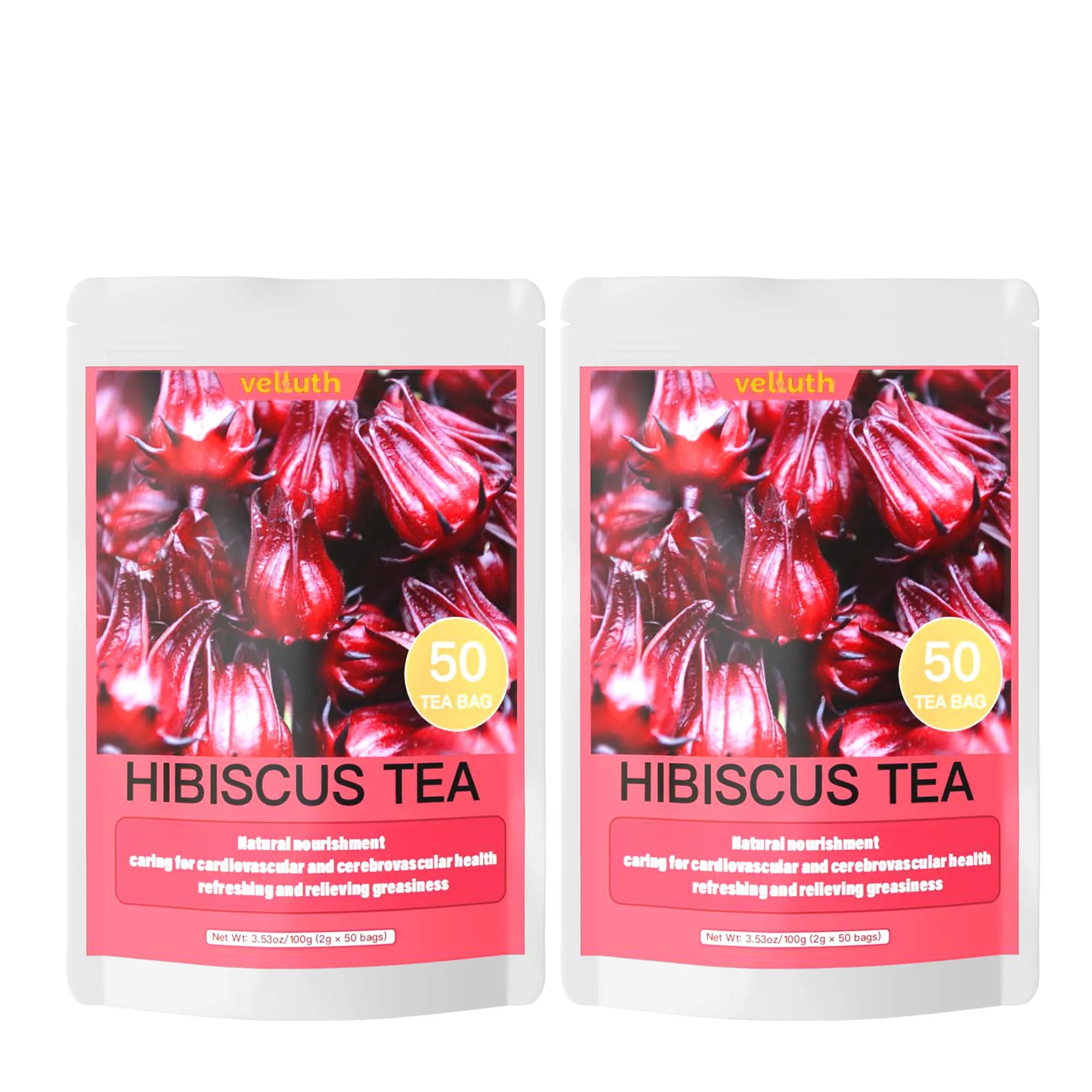 2パック-羅神花ティーバッグ、カフェインを含まないハーブティーバッグ、抗酸化物質が豊富、お茶愛好家へのギフト、抗酸化物質が豊富な混合物