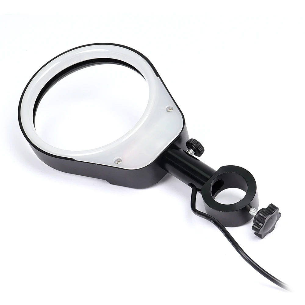 SANQTID Microscope LED ring light source Industrial camera Machine Vision Fill Light Dimmable auxiliary light Anti-reflective
