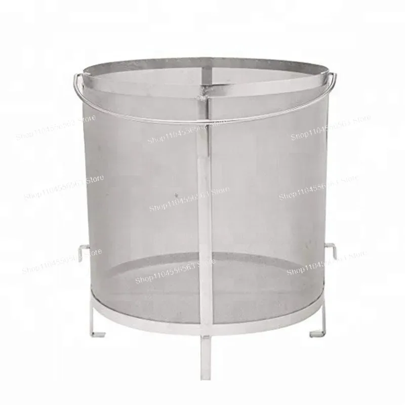 35×35cm Stainless Steel Filter Basket - Beer/Wine Strainer for Home Brew/Bar