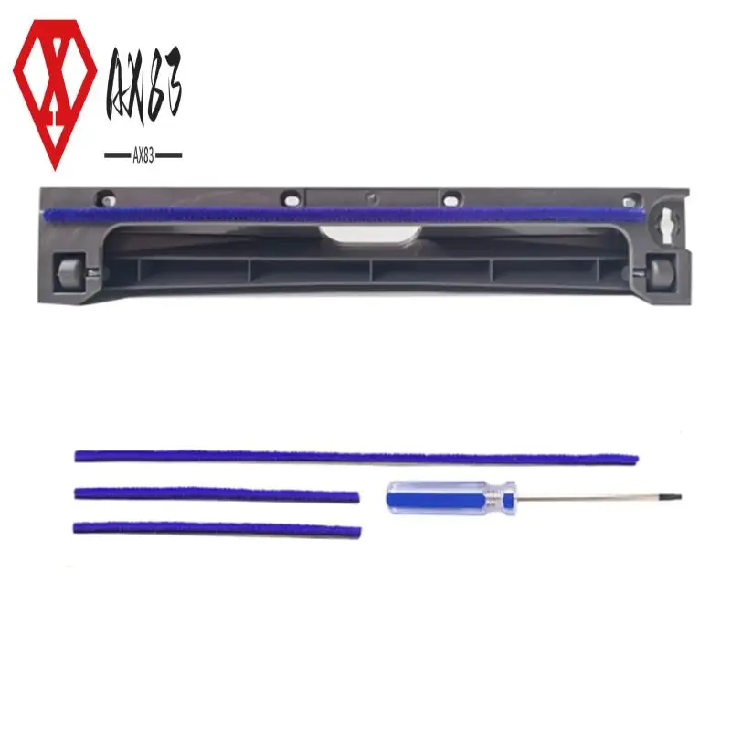

AX83-Soft Plush Strips Soleplate Wheels Kit Replacement For Dyson V6 V7 V8 V10 V11 Soft Roller Cleaner Head Part Base Plate