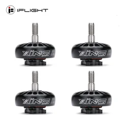 IFlight XING 2205 2300KV/3200KV 4-6S Lubang Pemasangan Motor Tanpa Sikat 12*12Mm/M2 Kompatibel Protek35 Baling-Baling 3.5 Inci u