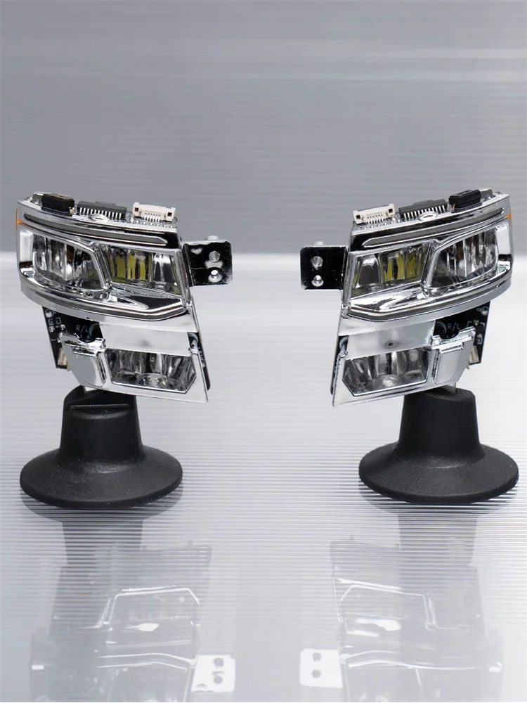 770s Led 5v Faro Sistema di Illuminazione Lampada Per 1/14 Tamiya Rc Truck 770s 8x4 56368 56371 Nooxion Mfc-03 M24 Auto