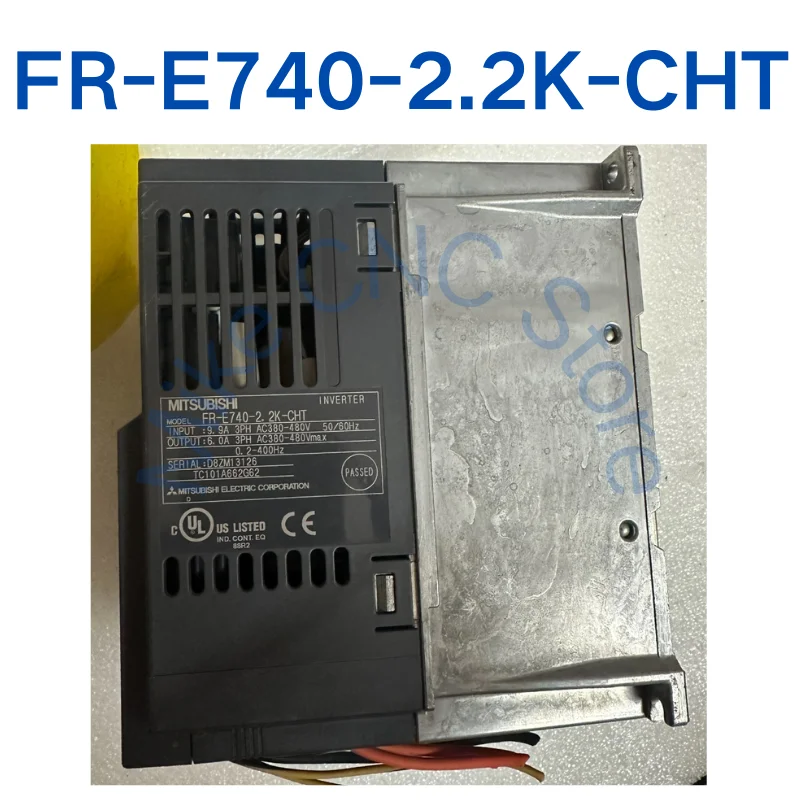 

Second hand FR-E740-2.2K-CHT test OK