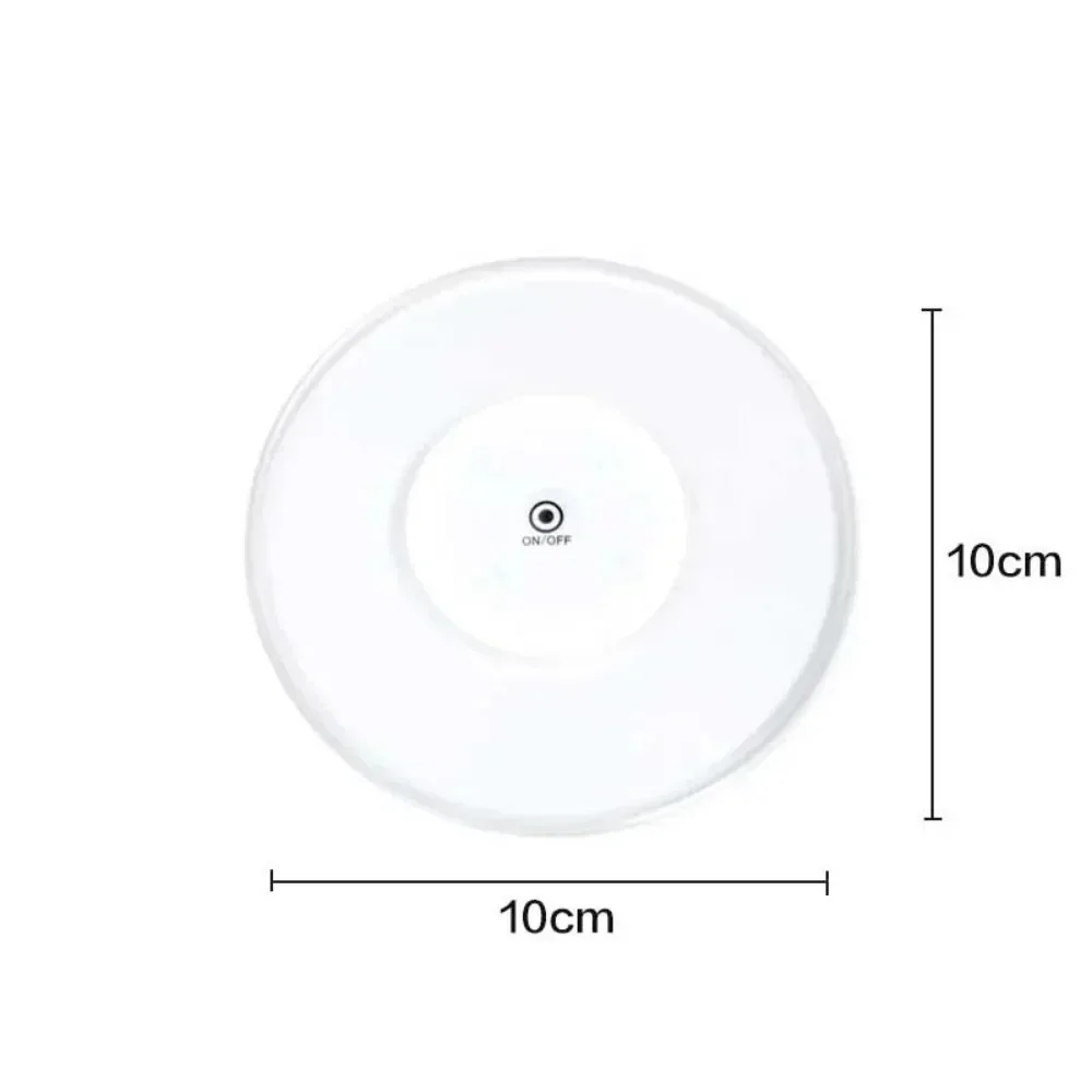 LED أدوات المائدة حصيرة كأس مضيئة ملصق ملون وامض زجاجة ملصق الباعثة للضوء كوستر كشك بار الضوء