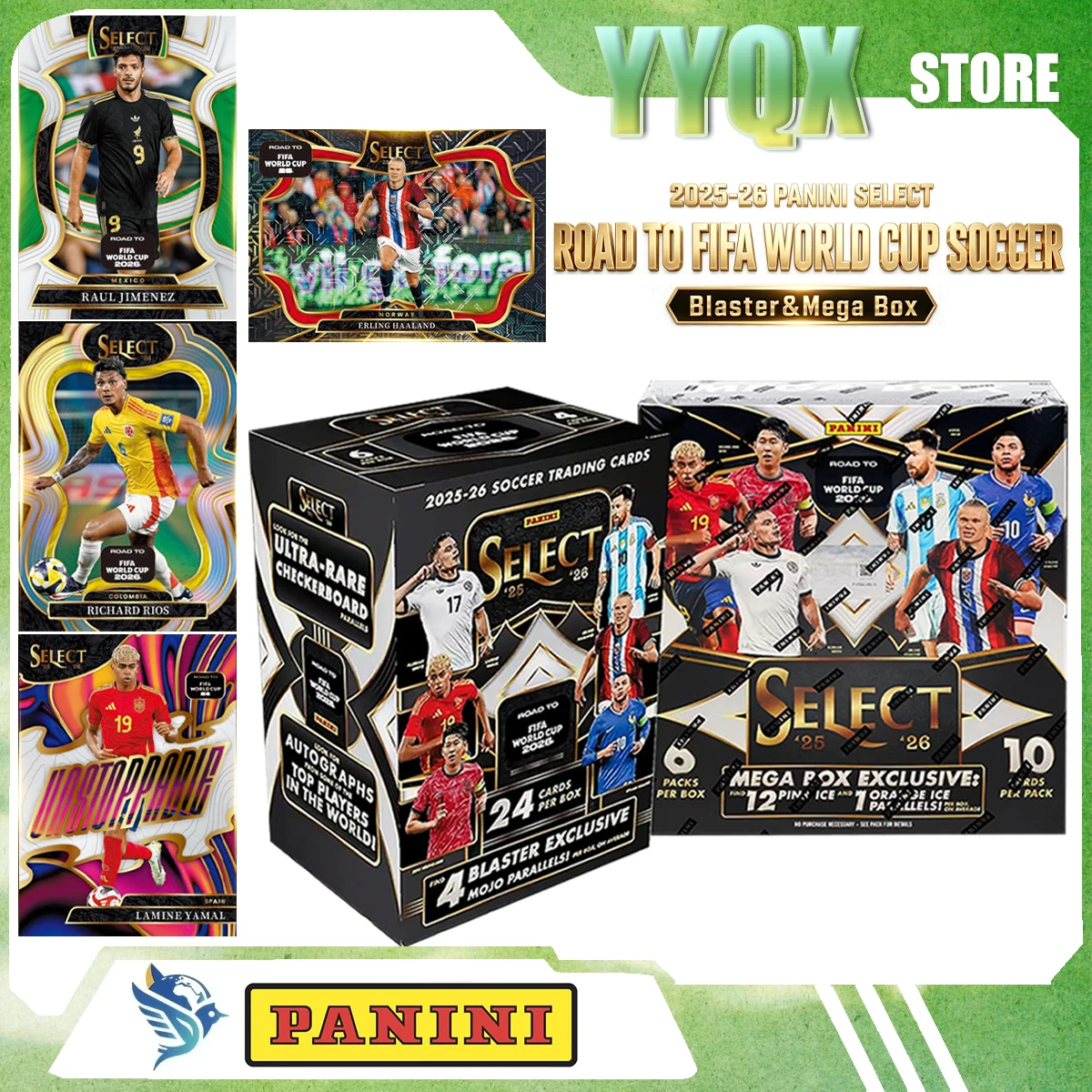 2026 Panini Select World Cup Soccer NEW Football Trading Card Signature Surprise Gift Collection Periphery Like Boy Toy Rare