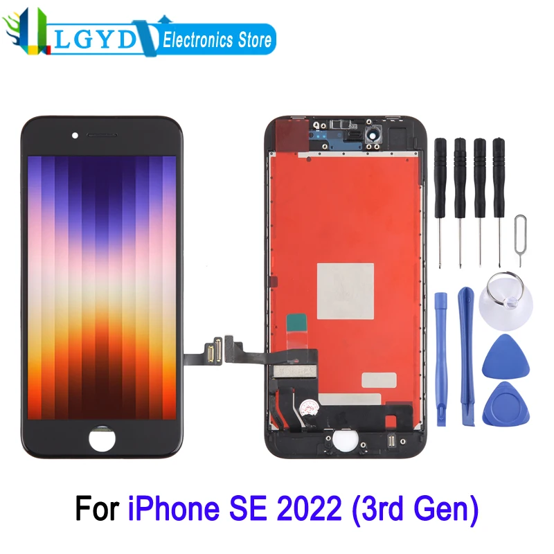 4.7\'\' LCD Screen For iPhone SE 2022 (3rd Gen) Phone LCD Display & Touch Screen Full Assembly Repair Replacement Part