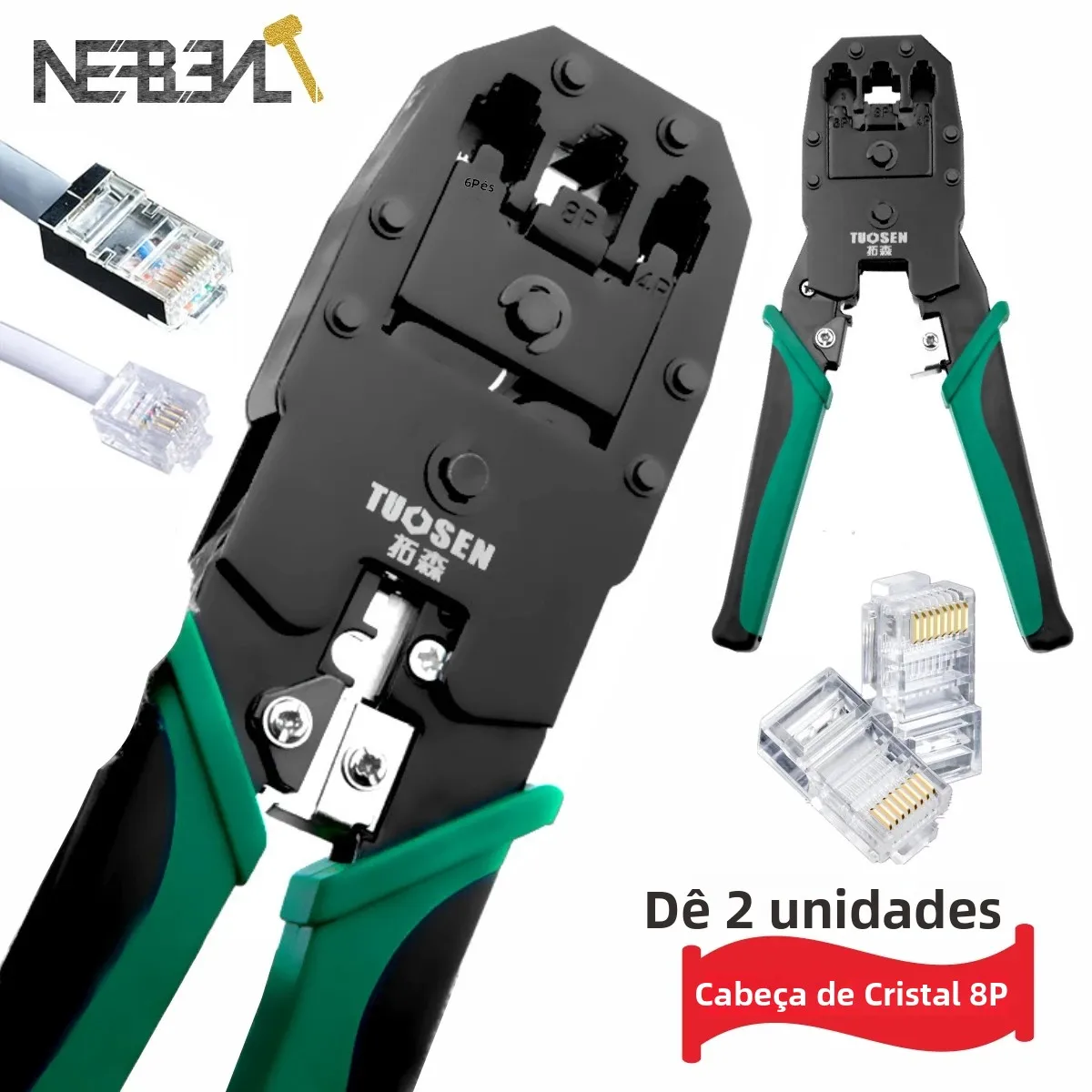 beginner-friendly-rj45-crimper-kit-3-in-1-ethernet-pliers-with-stripper-punch-down-for-cat5-cat6-rj12-rj11-easy-network-se