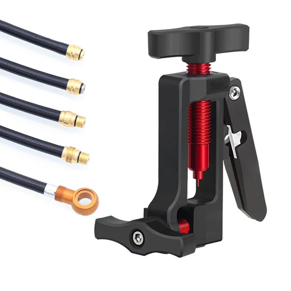 2 in 1 Fahrrad hydraulische Scheiben bremse Öl Nadel Werkzeuge Treiber Schlauchs ch neider Kabel zange Oliven anschluss Einsatz bh59 bh90 Presse installieren – Detail 9