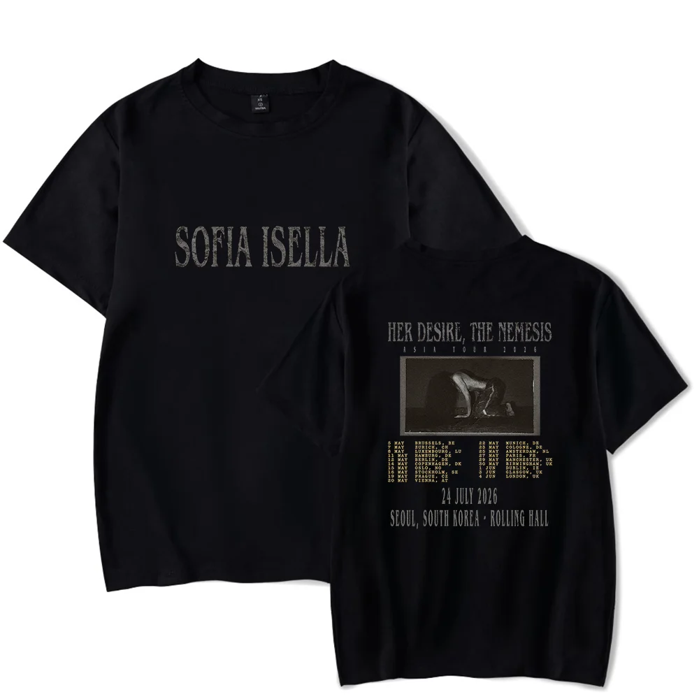 Sofia Isella Merch tshirt Her Desire The Nemesis Vintage Unisex Tops Tee Jersey Outdoor Tee Fashion y2k Top