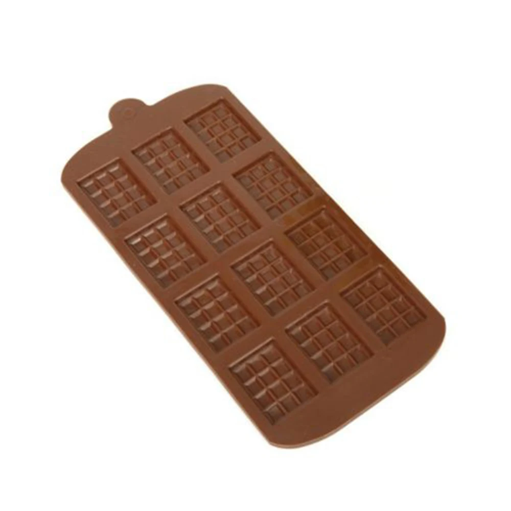 Mini Chocolate Block Bar Silicone Mould Ice Tray Candy Making Tool Home Cake Decorating Tool Diy New 2024